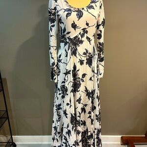 Free People floral, boho, maxi dress.